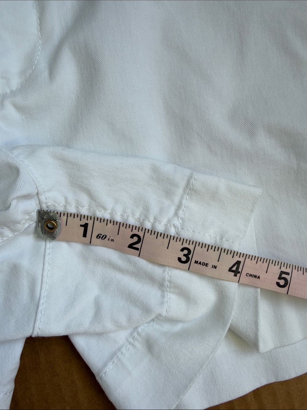 LOFT White The Monroe 4” Shorts - Picture 6 of 7
